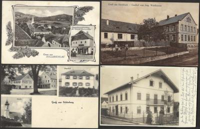 Poststück - Partie Ansichts- und Motivkarten meist Österr. u.a. Kollerschlag - Schönburg - mauerkirchen - Hörsching, - Známky a pohlednice