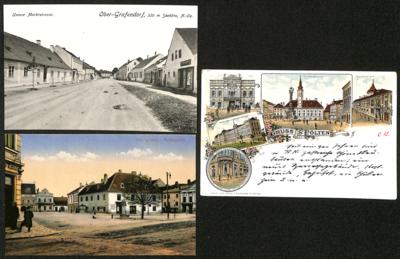 PoststückPartie AK Niederösterreich, - Francobolli e cartoline