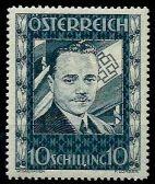 ** - Österreich Nr. 588 (10 S Dollfuß)   ANK - Francobolli