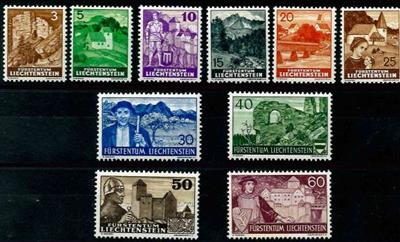 ** - Liechtenstein Nr. 156/69, - Briefmarken