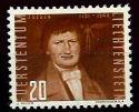 ** - Liechtenstein Nr. 259 b (dunkelrötlichbraun)   MI - Stamps