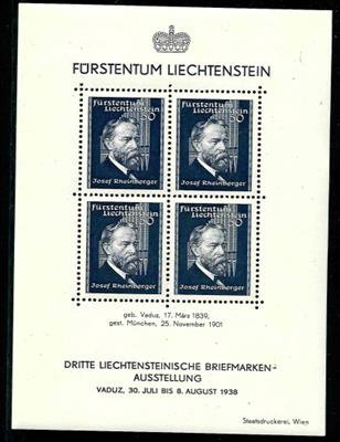 ** - Liechtenstein Block Nr. 3   MI - Briefmarken