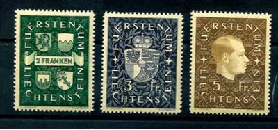 ** - Liechtenstein Nr. 183/85, - Briefmarken
