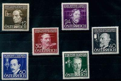 ** - Österreich Nr. 632/37 (Erfinder), - Známky