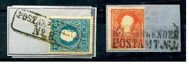 Briefstück - Österr. Ausg. 1858, - Briefmarken