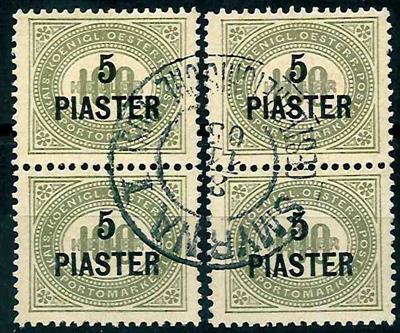 gestempelt - Österr. Post in der Levante - Briefmarken