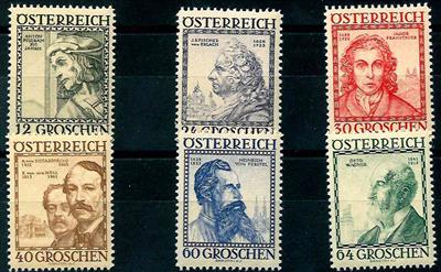 ** - Österreich Nr. 591/96 (Baumeister), - Francobolli