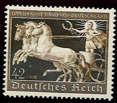 ** - D.Reich Nr. 747 (Braunes Band - Stamps