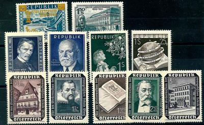 ** - Österr. Jahrgang 1953 komplett, - Briefmarken