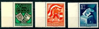 ** - Österreich   ANK Nr. 964/66 (Kärntner Abstimmung), - Známky