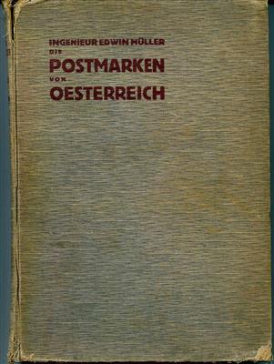 Literatur MÜLLER Ing. Edwin: "Die Postmarken von Österreich" (1927), - Cartoline