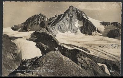 Poststück - Partie Ansichtskarten aus dem Großglockner-Gebiet, - Postcards