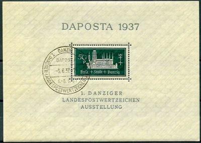 gestempelt - Danzig Block Nr. 1   MI - Stamps