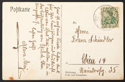 Deutsches Reich Poststück - 1906 Klara May(4.7.1864/ 31.12.1944, - Stamps
