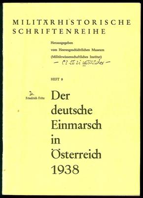 Literatur: 4 interessante Hefte der Militärhistorischen Schriftenreihe zum Thema 2. WK., - Briefmarken