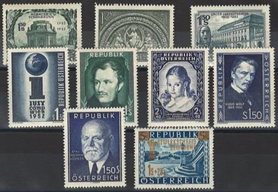 ** - Österr.   ANK Nr. 989/997, - Stamps