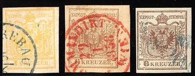 Ö Ausgabe 1850 1 Kreuzer Mp mit - Briefmarken