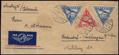 Poststück - Partie Belege Europa, - Briefmarken