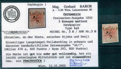 Österreich gestempelt - "CIRQVENIZA/26.7." - Briefmarken