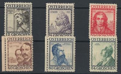 ** - Österreich Nr. 591/596 (Baukünstler), - Briefmarken