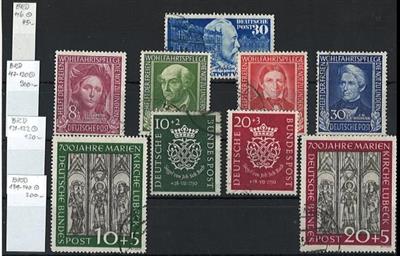 gestempelt - BRD Nr. 116/22, - Briefmarken