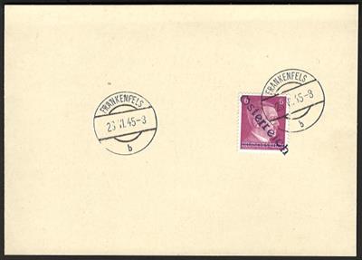 Briefstück - Österr. 1945 - Lokalausgabe - Stamps and Postcards