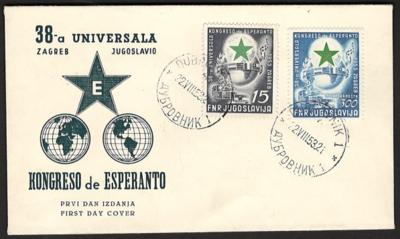 Poststück - Jugosl. Nr. 729/30 auf - Briefmarken und Ansichtskarten