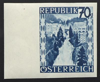 ** - Österr. Bunte Landschaft Groschenwerte ungez. bis 90 g, - Briefmarken