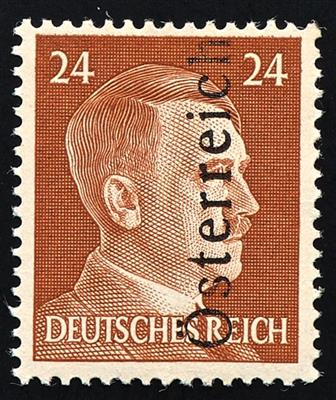 ** - Österr. Lokalausg. Leibnitz meist schmales O mit engen Punkten (c), - Stamps