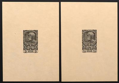 (*) - Österr. Nr. 178/79 (5 und 10 Heller 1914), - Briefmarken