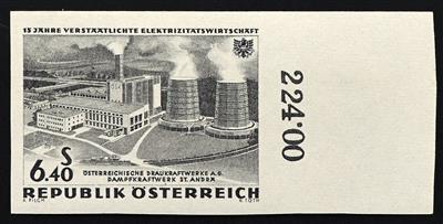 ** - Österreich Nr. 1103 U/08 U (ANK Nr. 1144 U/49 U) (1962, - Briefmarken