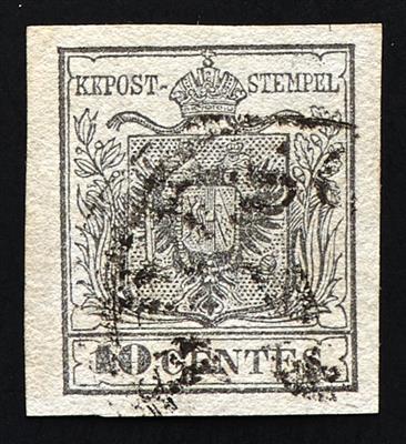 gestempelt - Lombardei-Venetien Nr. 2 H Ia, - Stamps