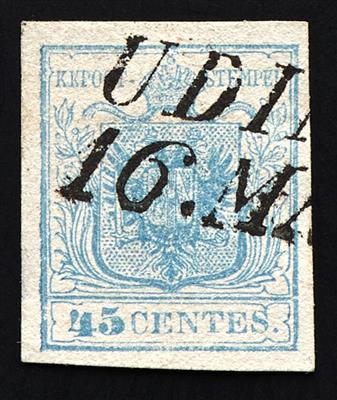 gestempelt - Lombardei-Venetien Nr. 5 H I (10), - Stamps