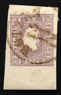 gestempelt - Österreich Nr. 17 (grau) lila, - Briefmarken