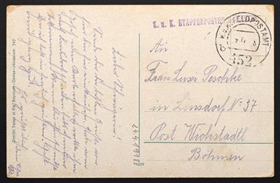 Poststück - 1917/1918, - Stamps