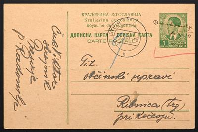 Poststück - Kroatien 1941/1944, - Stamps