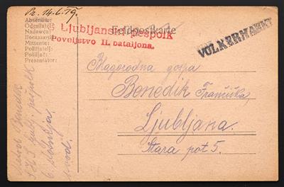 Poststück - Österreich 1919, - Francobolli