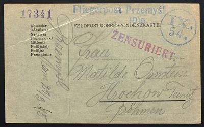 Poststück - Österreich Feldpost 1915, - Francobolli