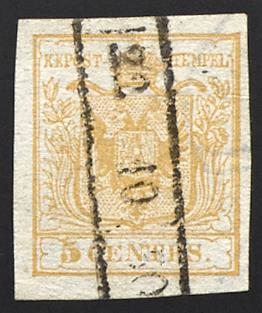 .Briefstück - Lombardei-Venetien Nr. 1, - Známky