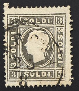 .Briefstück - Lombardei-Venetien Nr. 7 IIb, - Francobolli