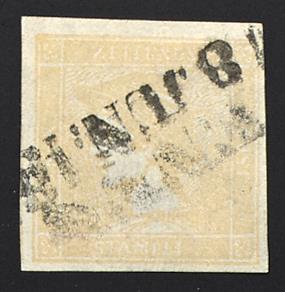 .Briefstück - Österreich Nr. 7 "GELBER MERKUR", - Stamps