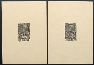 (*) - Österr. Nr. 178/79 (5 und 10 Heller 1914), - Briefmarken