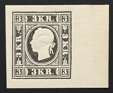 (*) - Österreich Amtliche Neudrucke Neudruck-Bogenproben 1884 der Ausgaben 1858, - Francobolli