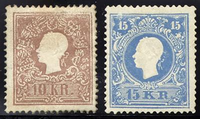 (*) - Österreich Nr. 14 I/15 I, - Stamps