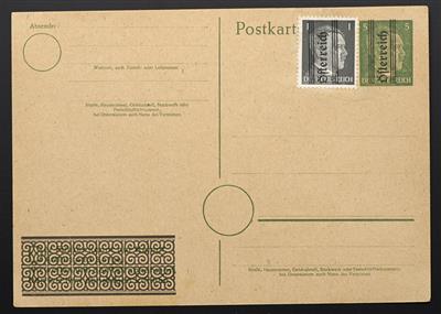 Poststück - Grazer Aushilfsausgabe - Briefmarken