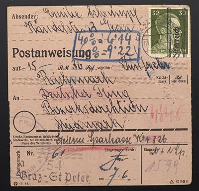 Poststück - Österr. 1945 - Grazer - Stamps