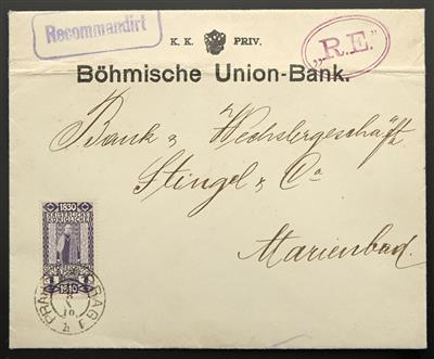 Poststück - Österr. Monarchie, - Briefmarken