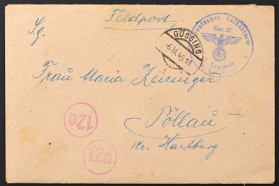 Poststück - Ostmark, - Briefmarken