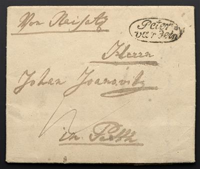 Poststück - Partie Österr. Vorhila bzw. Altbriefe (ohne Stempel) ab 1762, - Briefmarken