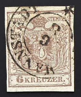 Ú/Briefstück - Österreich Partie Nr. 4 H oder M, - Briefmarken